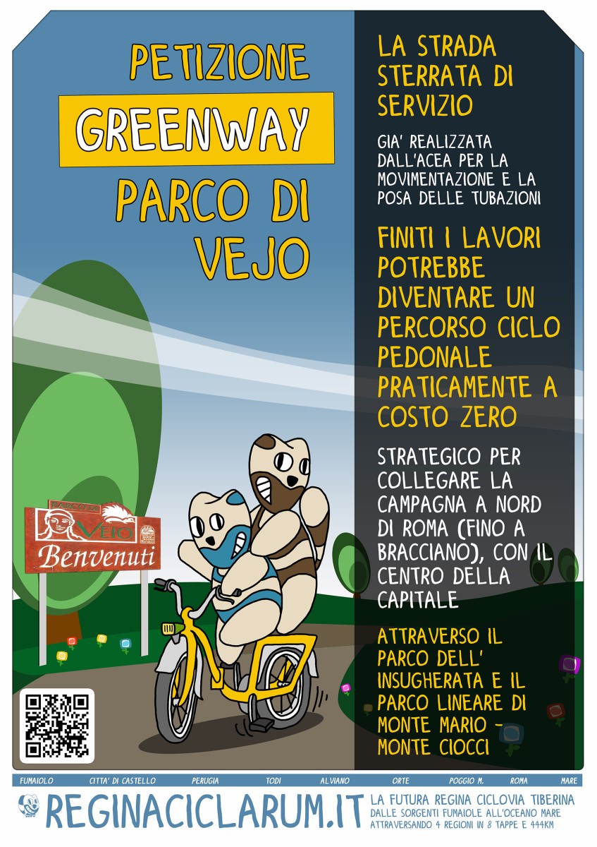 Petizione Greenway Parco di Vejo – la Regina Ciclarum